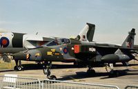 XZ388 - Jaguar GR.1 of 17 Squadron on display at the 1977 Royal Review at RAF Finningley. - by Peter Nicholson