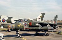 XZ389 - Jaguar GR.1 of 20 Squadron on display at the 1977 Royal Review at RAF Finningley. - by Peter Nicholson