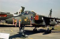 XZ389 - Another view of the 20 Squadron Jaguar GR.1 on display at the 1977 Royal Review at RAF Finningley. - by Peter Nicholson