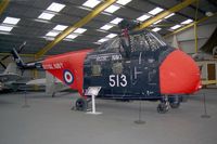 XM685 @ X4WT - Westland WS-55-2 Whirlwind HAS7 at The Newark Air Museum, Winthorpe, UK in 1992. - by Malcolm Clarke