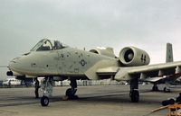 75-0293 @ GREENHAM - A-10A Thunderbolt of 355th Tactical Fighter Wing at Davis-Monthan AFB on display at the 1977 Intnl Air Tattoo at RAF Greenham Common and still wearing the code 44 from earlier attendance at the Paris Airshow. - by Peter Nicholson