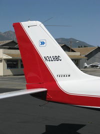 N318BC @ SZP - 2006 Costruzioni Aeronautiche Tecnam TECNAM P2002 SIERRA, Rotax 912S 100 Hp, tail logo - by Doug Robertson