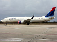 N3735D @ TNCC - Delta Air Lines Boeing 737-832  N3735D ( 30381/694 ) @ CUR / TNCC - by John van den Berg - C.A.C