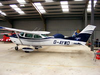 G-AYWD @ EGBG - Privately owned - by Chris Hall