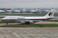 9M-MPL @ EGLL - Malaysia Airlines 747-400