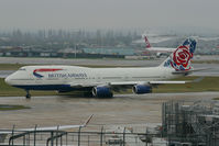 G-BNLA @ EGLL - British Airways 747-400