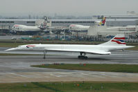 G-BOAE @ EGLL - British Airways Concorde