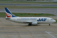 YU-ANF @ EGLL - JAT 737-300