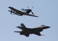 N851D @ LAL - Heritage Flight P-51D and F-16 - by Florida Metal