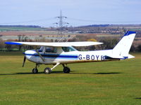 G-BOYB @ EGSP - Modi Aviation Ltd - by Chris Hall