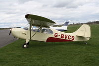 G-BVCS @ EGBT - AERONCA 7AC, c/n: 7AC-1346 - by Trevor Toone