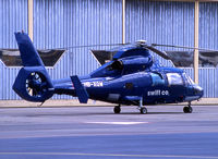 HB-XQW @ LSGG - Parked at the Swiss Copters area... - by Shunn311