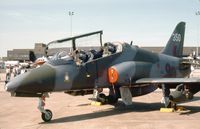 XX350 @ MHZ - Hawk T.1 of 1 Tactical Weapons Unit on display at the 1982 RAF Mildenhall Air Fete. - by Peter Nicholson