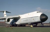 68-0222 @ MHZ - C-5A Galaxy from the 436th Military Airlift Wing at Dover AFB on display at the 1982 RAF Mildenhall Air Fete. - by Peter Nicholson