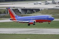 N350SW @ TPA - Southwest 737-300 - by Florida Metal