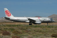 OE-LEU @ GCRR - Niki A320 at Arrecife , Lanzarote in March 2010 - by Terry Fletcher