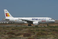 EC-HDN @ GCRR - Iberia / Oneworld A320 at Arrecife , Lanzarote in March 2010 - by Terry Fletcher