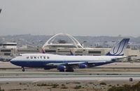 N178UA @ KLAX - Boeing 747-400