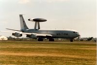 LX-N90449 @ MHZ - Another view of the NATO E-3A Sentry flown at the 1989 Mildenhall Air Fete. - by Peter Nicholson