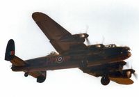 PA474 @ MHZ - The Battle of Britain Memorial Flight's Lancaster was flown at the 1989 Mildenhall Air Fete. - by Peter Nicholson