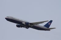 N677UA @ KLAX - Boeing 767-300