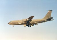 63-8036 @ EGQS - 19th Air Refuelling Wing KC-135R Stratotanker on approach to RAF Lossiemouth in September 1991. - by Peter Nicholson