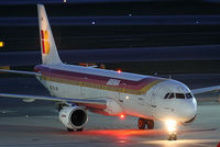 EC-IJN @ LOWW - Iberia Airbus A321-211, c/n: 1836 ; night ; beacon - by Jetfreak