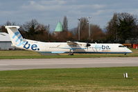 G-JEDN @ EGCC - flybe - by Chris Hall