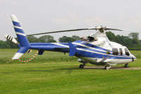 VP-BKQ @ EGNG - Bell 430 at Bagby Airfield during a re-fuelling stop in 2005. - by Malcolm Clarke