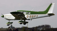 G-BBPY @ EGCF - On very short finals - by Paul Lindley