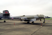 18393 @ EGSU - Avro Canada CF-100 Canuck Mk4B at The Imperial War Museum, Duxford in 1984. - by Malcolm Clarke