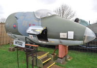 WT532 @ EGHH - ENGLISH ELECTRIC CANBERRA PR.7 NOSE - by moxy