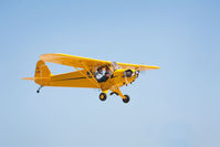 N73BB @ KLPC - Landing West Coast Cub Fly-in 2009 Lompoc - by Mike Madrid