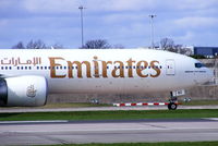 A6-EBZ @ EGCC - Emirates - by Chris Hall