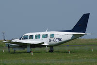 G-CEBK @ EGSH - Parked at Norwich. - by Graham Reeve