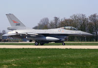285 @ EHLW - Norwegian AF F-16AM Fighting Falcon starting its' take off from Leeuwarden AB during the NATO exercise Frisian Flag 2010 - by Nicpix Aviation Press/Erik op den Dries