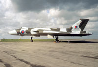 XM603 @ EGCD - Royal Air Force. Operated by 44 Squadron. Photo taken on its arrival from Waddington for preservation. - by vickersfour
