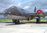 WH972 @ EGUY - Royal Air Force Canberra E15 (c/n SH1697). Operated by 100 Squadron, coded 'CM'. - by vickersfour