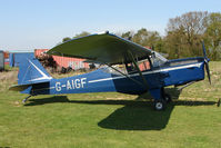 G-AIGF @ EGCL - at Fenland on a fine Spring day for the 2010 Vintage Aircraft Club Daffodil Fly-In - by Terry Fletcher