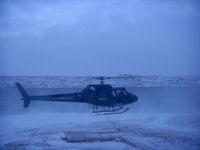 C-GWMO - Heli Explore pilot going for longline work at Windy camp Nunavut - by Heli Explore Inc