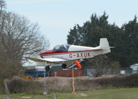 G-AXUK @ EGHP - FINALS RWY 03. JODEL FLY-IN 2010-04-11 - by BIKE PILOT