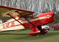G-AFJB @ EGHP - DE HAVILLAND GIPSY MAJOR I. JODEL FLY-IN 2010-04-11 - by BIKE PILOT