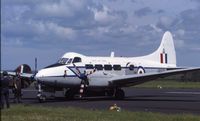 VP976 @ EGDA - On display at a RAF Brawdy Air Day, Wales, UK in the early 1980's - by Roger Winser