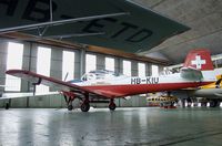 HB-KIU @ LSZR - Piaggio (VFW/Fokker (Focke-Wulf)) P.149D at the Fliegermuseum Altenrhein