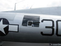 N5017N @ OXR - 1944 Boeing B-17G Flying Fortress 'Aluminum Overcast', left waist gun - by Doug Robertson