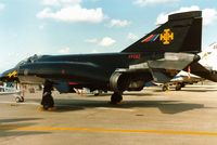 XV582 @ MHZ - Phantom FG.1, affectionately known as Black Mike, of 111 Squadron based at RAF Leuchars on display at the 1990 RAF Mildenhall Air Fete. - by Peter Nicholson