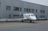 EC-KMF @ LSZR - IAI Gulfstream G150 at St. Gallen-Altenrhein airfield