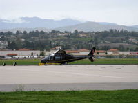 N109RP @ CMA - 1984 Agusta S.p.a. AGUSTA Mk II, two Allison 250-C20B turboshafts rated at 400 shp max continuous or 420 shp for takeoff derated to 346 shp for twin engine operation, eight place - by Doug Robertson