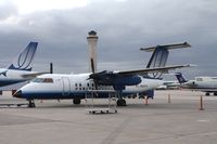 N445YV @ KDEN - DHC-8-400 - by Mark Pasqualino
