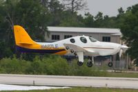 N427LE @ LAL - Arriving at Lakeland, FL during Sun N Fun 2010. - by Bob Simmermon